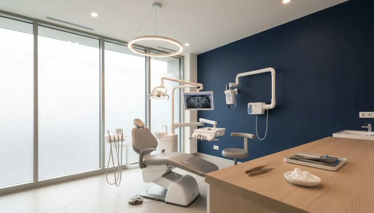 Ilustrație generică: ceară ortodontică pe un aparat dentar fix