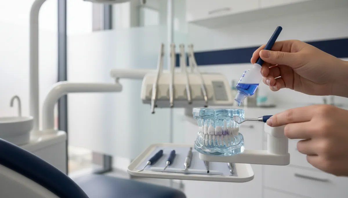 Periaj corect la 45 de grade pentru îndepărtarea plăcii bacteriene dintre dinți