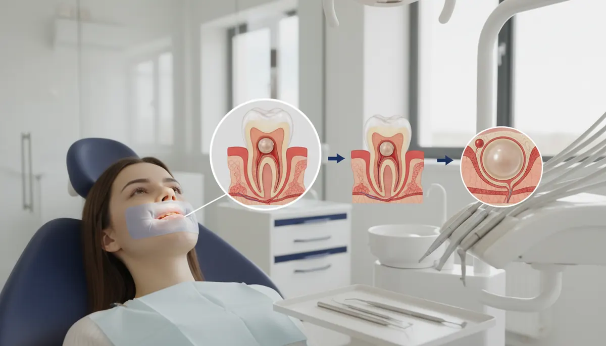 Examinare clinica pentru diagnosticul stomatitei aftoase 